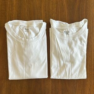 Madewell White Tees